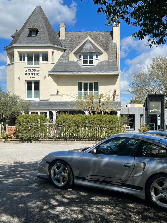 Le Clos Du Pontic Logis Et Cit'Hotel Landerneau Exterior foto